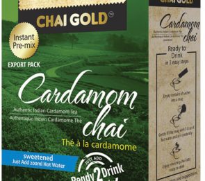Cardamom Chai Gold Sweetened GEEBEES 10bag