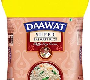 Super Basmati Rice DAAWAT – 5kg