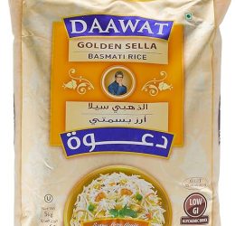 Golden Sella Basmati Rice DAAWAT –  5kg