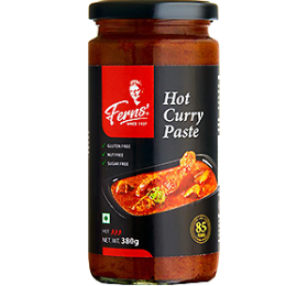 Hot Curry Paste FERNS – 380gm