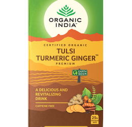 Turmeric Ginger Tea ORGANIC INDIA – 25bag