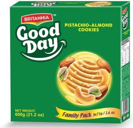Good Day Pistachio Almond Cookies In Box BRITANNIA – 600gm
